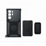 Samsung Original Galaxy S23 Ultra Deksel Rugged Gadget Case Svart