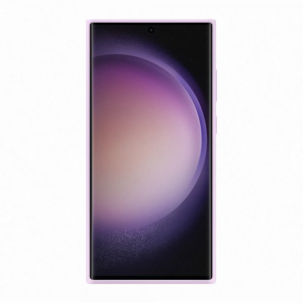 Samsung Original Galaxy S23 Ultra Deksel Silicone Cover Lavender