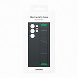 Samsung Original Galaxy S23 Ultra Deksel Silicone Grip Case Svart