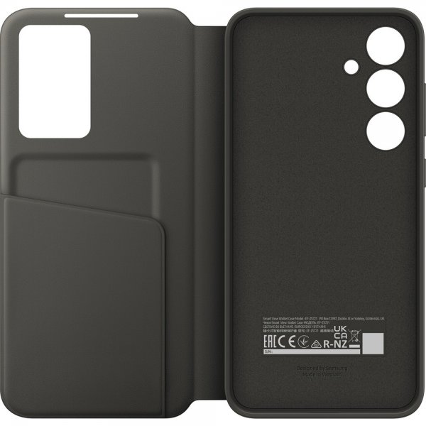 Samsung Original Galaxy S24 FE Etui Smart View Wallet Case Svart