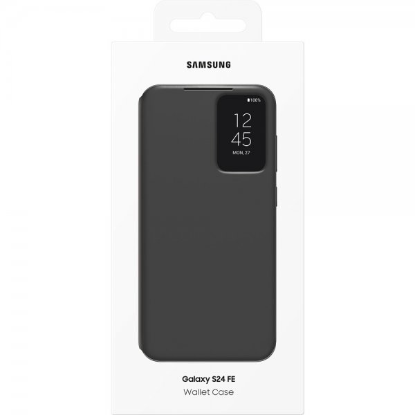 Samsung Original Galaxy S24 FE Etui Smart View Wallet Case Svart