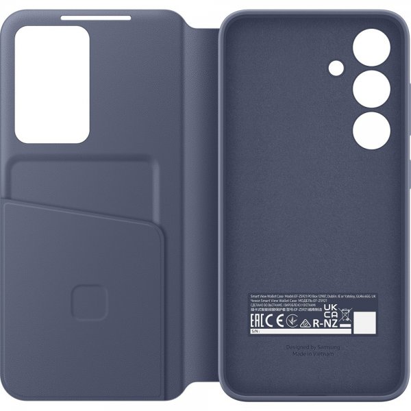 Samsung Original Galaxy S24 Etui Smart View Wallet Case Violet