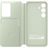 Samsung Original Galaxy S24 Plus Etui Smart View Wallet Case Light Green