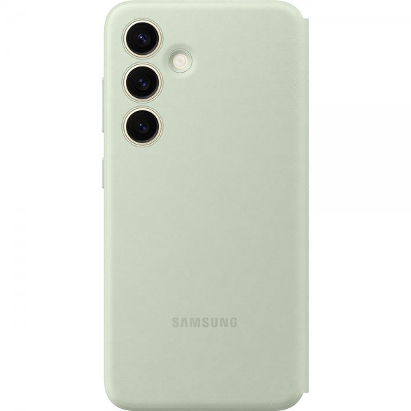 Samsung Original Galaxy S24 Plus Etui Smart View Wallet Case Light Green