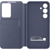 Samsung Original Galaxy S24 Plus Etui Smart View Wallet Case Violet