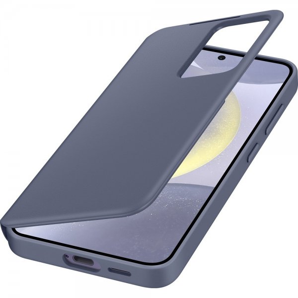 Samsung Original Galaxy S24 Plus Etui Smart View Wallet Case Violet