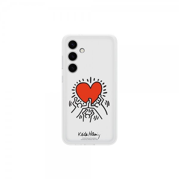 Samsung Original Galaxy S24 Plus Deksel Flipsuit Case Hvit