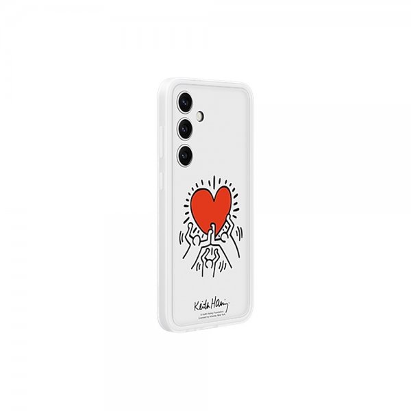 Samsung Original Galaxy S24 Plus Deksel Flipsuit Case Hvit