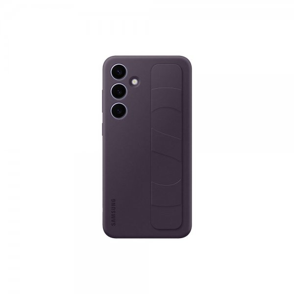 Samsung Original Galaxy S24 Plus Deksel Standing Grip Case Dark Violet