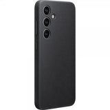 Samsung Original Galaxy S24 Plus Deksel Vegan Leather Case Svart