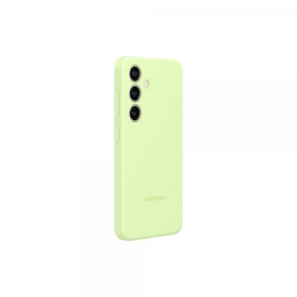Samsung Original Galaxy S24 Deksel Silicone Case Light Green