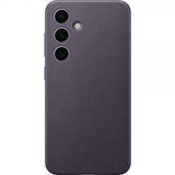 Samsung Galaxy S24 Deksel Vegan Leather Case Dark Violet
