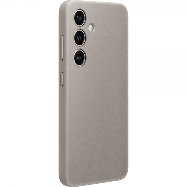 Samsung Original Galaxy S24 Deksel Vegan Leather Case Taupe