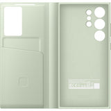 Samsung Original Galaxy S24 Ultra Etui Smart View Wallet Case Light Green