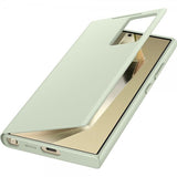 Samsung Original Galaxy S24 Ultra Etui Smart View Wallet Case Light Green
