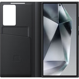 Samsung Original Galaxy S24 Ultra Etui Smart View Wallet Case Svart