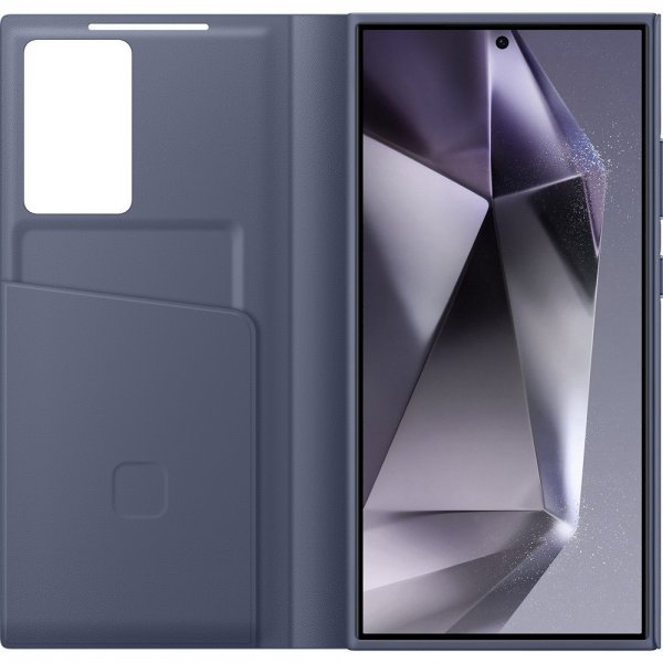 Samsung Original Galaxy S24 Ultra Etui Smart View Wallet Case Violet