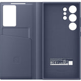 Samsung Original Galaxy S24 Ultra Etui Smart View Wallet Case Violet