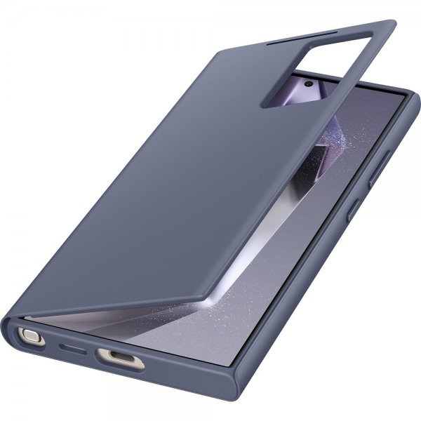 Samsung Original Galaxy S24 Ultra Etui Smart View Wallet Case Violet