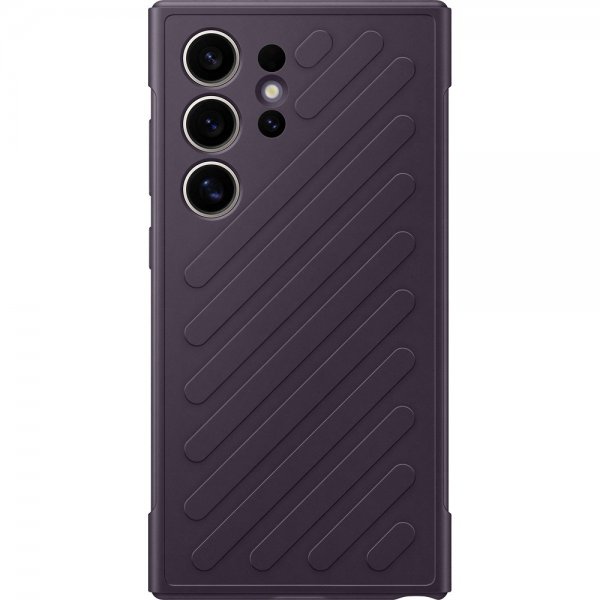 Samsung Original Galaxy S24 Ultra Deksel Shield Case Dark Violet