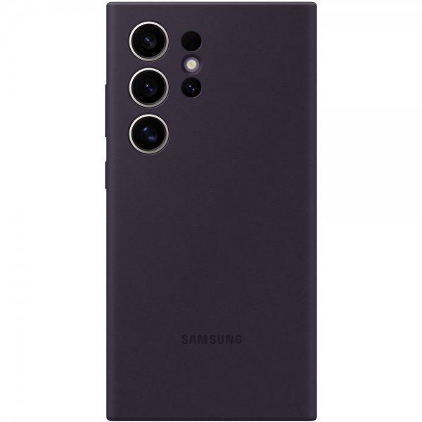 Samsung Original Galaxy S24 Ultra Deksel Silicone Case Dark Violet