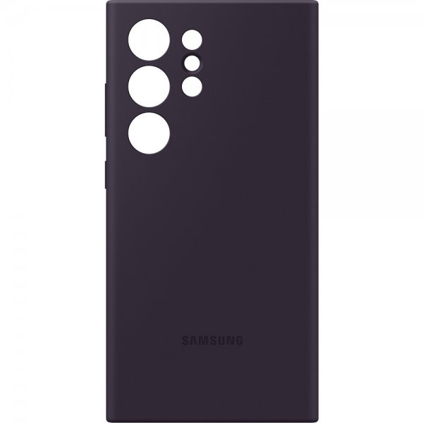 Samsung Original Galaxy S24 Ultra Deksel Silicone Case Dark Violet