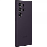 Samsung Original Galaxy S24 Ultra Deksel Silicone Case Dark Violet