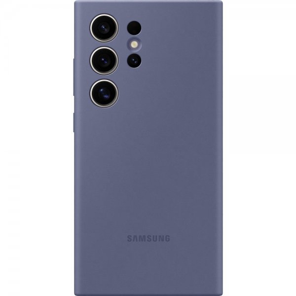 Samsung Original Galaxy S24 Ultra Deksel Silicone Case Violet