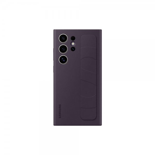 Samsung Original Galaxy S24 Ultra Deksel Standing Grip Case Dark Violet