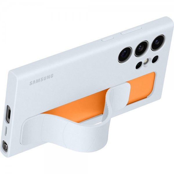 Samsung Original Galaxy S24 Ultra Deksel Standing Grip Case Light Blue