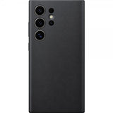 Samsung Original Galaxy S24 Ultra Deksel Vegan Leather Case Svart