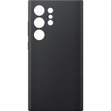 Samsung Original Galaxy S24 Ultra Deksel Vegan Leather Case Svart