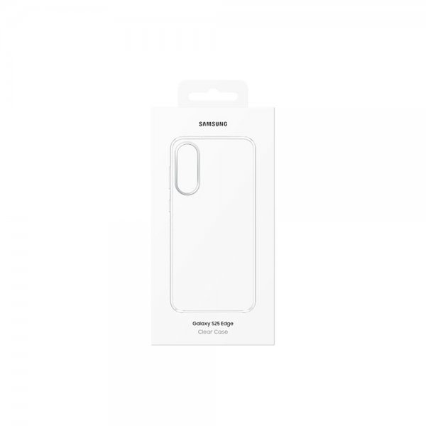 Samsung Original Galaxy S25 Edge Deksel Clear Case Transparent