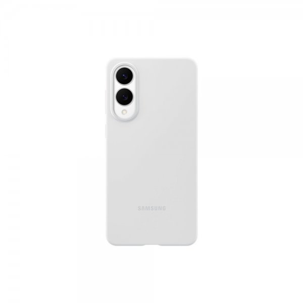 Samsung Original Galaxy S25 Edge Deksel Silicone Case Lysegrå