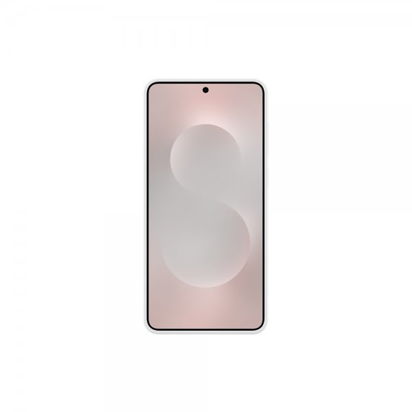 Samsung Original Galaxy S25 Edge Deksel Silicone Case Lysegrå