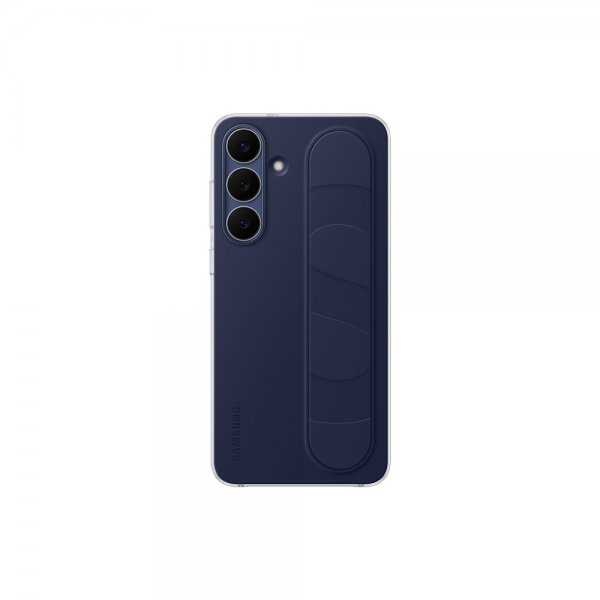 Samsung Original Galaxy S25 FE Deksel Standing Grip Case Mørkeblå