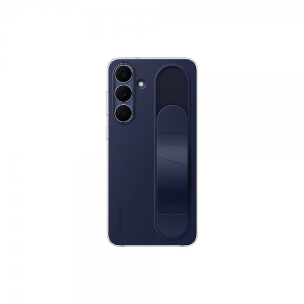 Samsung Original Galaxy S25 FE Deksel Standing Grip Case Mørkeblå
