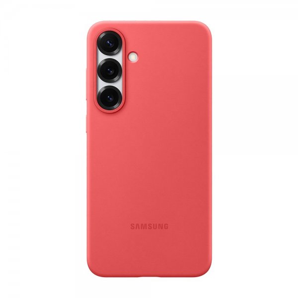 Samsung Original Galaxy S25 Plus Deksel Silicone Case Rød