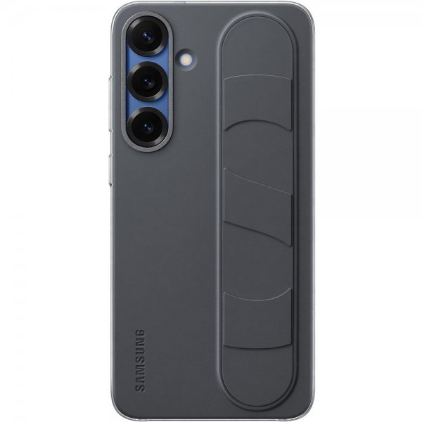Samsung Original Galaxy S25 Plus Deksel Standing Grip Case Svart