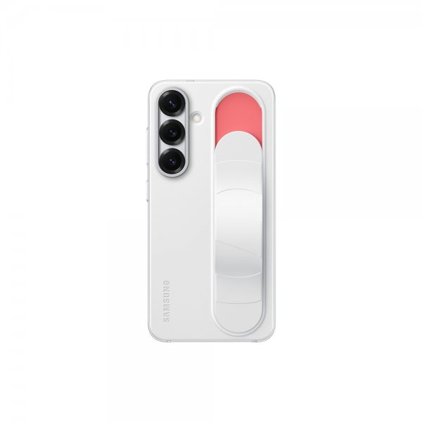 Samsung Original Galaxy S25 Deksel Standing Grip Case Hvit