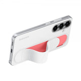 Samsung Original Galaxy S25 Deksel Standing Grip Case Hvit