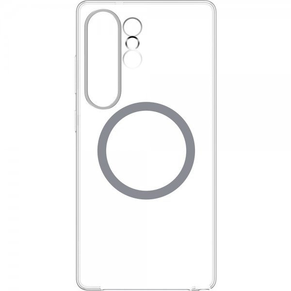 Samsung Original Galaxy S25 Ultra Deksel Clear Magnet Case Transparent