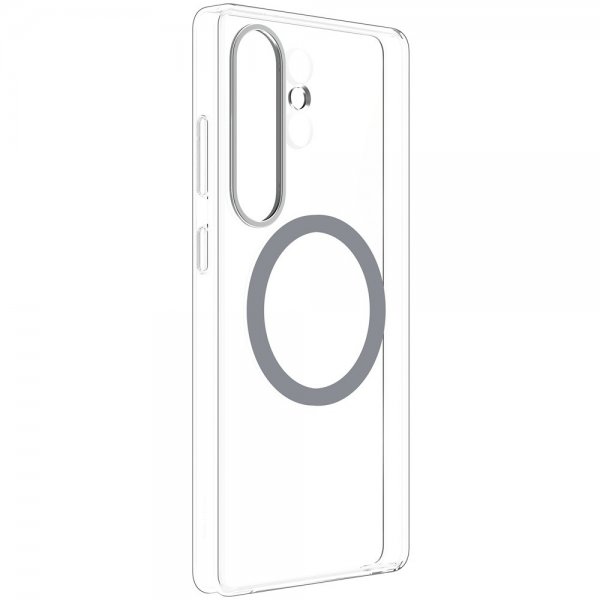 Samsung Original Galaxy S25 Ultra Deksel Clear Magnet Case Transparent