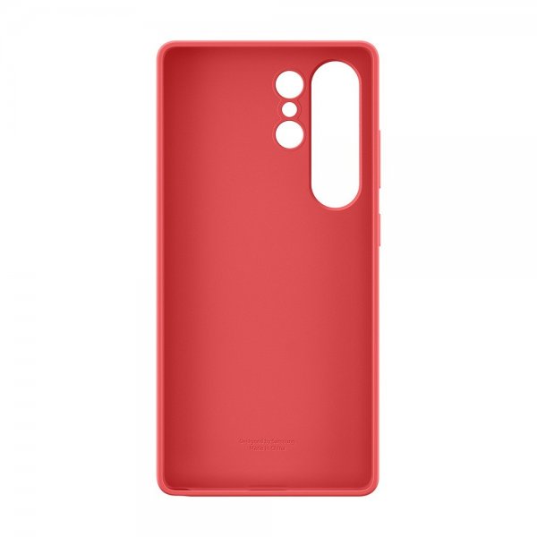 Samsung Original Galaxy S25 Ultra Deksel Silicone Case Rød