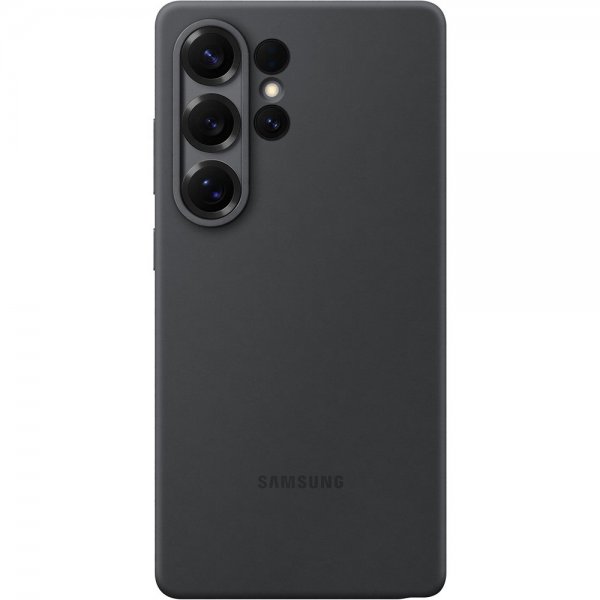 Samsung Original Galaxy S25 Ultra Deksel Silicone Case Svart