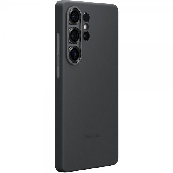 Samsung Original Galaxy S25 Ultra Deksel Silicone Case Svart