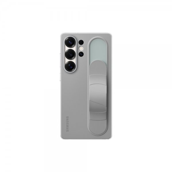 Samsung Original Galaxy S25 Ultra Deksel Standing Grip Case Grå