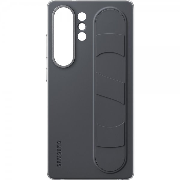 Samsung Original Galaxy S25 Ultra Deksel Standing Grip Case Svart