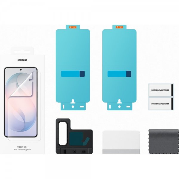 Samsung Original Samsung Galaxy S26 Plus Skjermbeskytter Anti-reflecting Film 2-pakning