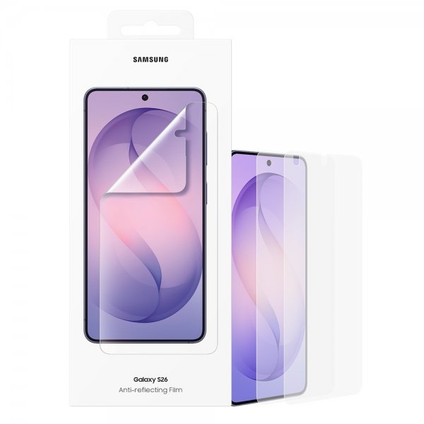 Samsung Original Samsung Galaxy S26 Skjermbeskytter Anti-reflecting Film 2-pakning